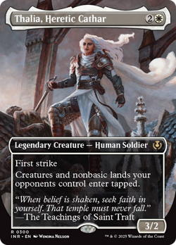 Thalia, Heretic Cathar (borderless) [Innistrad Remastered] - Image 1