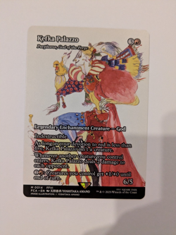 Kefka Palazzo Purphoros, God of the Forge through the ages MTG 0014 Showcase - Image 1