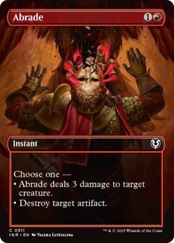 Abrade (Borderless) [Innistrad Remastered] - Image 1
