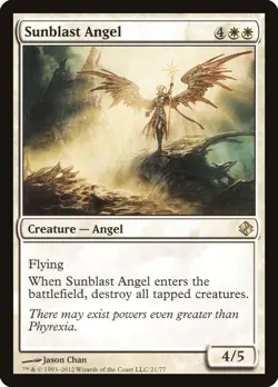 Sunblast Angel [Duel Decks: Venser vs. Koth] - Image 1