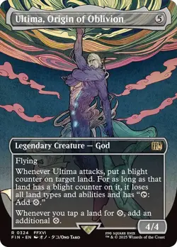 Ultima, Origin of Oblivion Borderless Final Fantasy MTG NM - Image 1