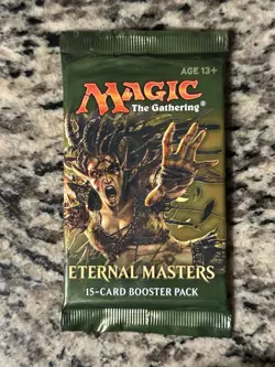 MTG Magic The Gathering Eternal Masters Booster Pack - English Sealed - Image 1