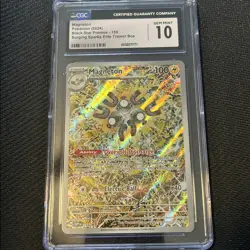 CGC Gem Mint 10 Magneton 159 Black Star Promo Pokemon Center Surging Sparks ETB - Image 1