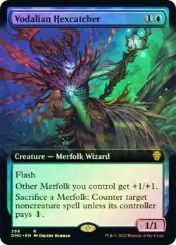Vodalian Hexcatcher (Extended Art) Dominaria United Foil #398 - Image 1