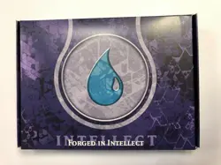 Magic the Gathering Journey Into Nyx Forged In Intellect Prerelease Kit - Blue - Image 1