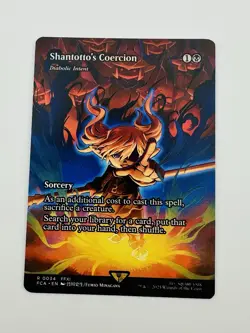 Shantotto's Coercion - Diabolic Intent (Non-foil) [Showcase] FCA 0034 Rare MTG - Image 1