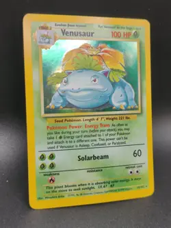 Venusaur 015/102 Base Set Holo Pokemon TCG {LP} - Image 3