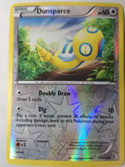 Dunsparce 111/149 BW Boundaries Crossed Reverse Pokemon Holo Foil Nice! - Image 1