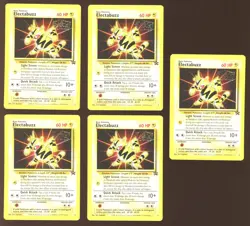 1999 WOTC POKEMON LEAGUE ELECTABUZZ #2 BLACK STAR MOVIE PROMO LOT OF 25 UNPLAYED - Image 2