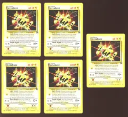 1999 WOTC POKEMON LEAGUE ELECTABUZZ #2 BLACK STAR MOVIE PROMO LOT OF 25 UNPLAYED - Image 4
