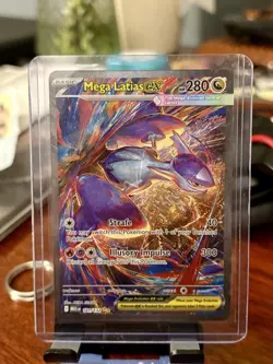 Mega Latias EX SIR 181/132 Mega Evolution English Pokemon TCG Mint Condition - Image 1