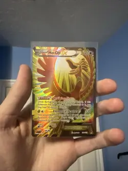 Pokemon TCG Ho-Oh EX Full Art Holo Card 121/122 Ultra XY Breakpoint 2016 - Image 1