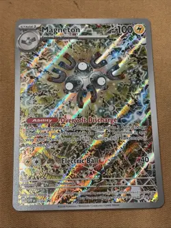 Pokemon TCG Magneton SVP 159 Black Star Promo Surging Sparks - Image 1