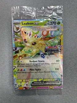Leafeon ex 006/131 Surprise Box Stamped Promo Prismatic Evolutions Sealed MINT - Image 1