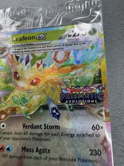 Leafeon ex 006/131 Surprise Box Stamped Promo Prismatic Evolutions Sealed MINT - Image 3
