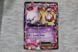 Pokemon TCG Mewtwo EX XY107 XY Black Star Promo Ultra Rare NM Condition - Image 1