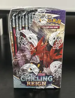 Pokemon TCG Sword & Shield Chilling Reign Booster Box Factory Sealed box - Image 2