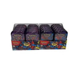 20 Individual Pokemon TCG Mega Evolution Mini Tin Factory Sealed Complete Set - Image 1