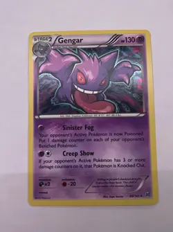 Gengar 60/162 Holo Rare XY-BREAKthrough - NM - Pokemon TCG READ DESCRIPTION - Image 1