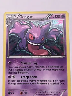 Gengar 60/162 Holo Rare XY-BREAKthrough - NM - Pokemon TCG READ DESCRIPTION - Image 3