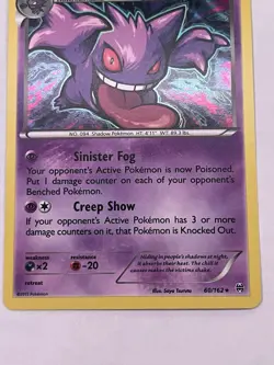 Gengar 60/162 Holo Rare XY-BREAKthrough - NM - Pokemon TCG READ DESCRIPTION - Image 4