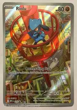 Riolu 10 | Pokemon TCG Mega Evolution | Black Star Promo Full Art - Image 1