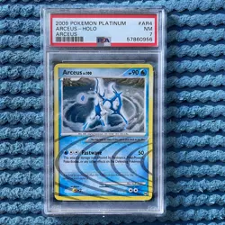 2009 Pokemon Platinum Arceus LV. 100 Holo PSA 7 AR4 - Image 1