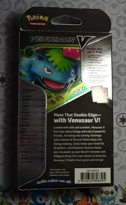 Venusaur V Pokemon TCG V Battle Deck FACTORY SEALED BRAND NEW - Image 2