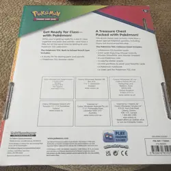 Pokemon Pencil Case/Treasure Chest 2 Tin Set - 7 packs, 3 Holograms + More *NEW* - Image 2
