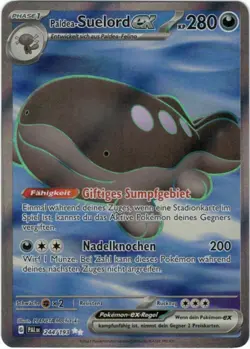 Pokemon Paldea-Suelord ex Full Art Entwicklungen in Paldea 244/193 NM Deutsch - Image 1