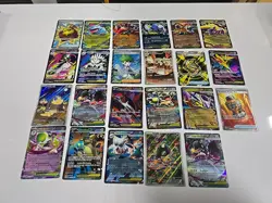 Lot Of 23 Mega Evolutions Pokemon Cards Gardevoir Helioptile Latias - Image 1