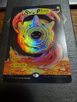 MtG SOL RING Secret Lair Encyclopedia Single Card Magic In Hand foil - Image 1