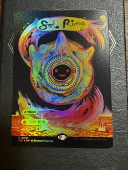 MtG SOL RING Secret Lair Encyclopedia Single Card Magic In Hand foil - Image 2