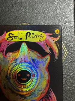 MtG SOL RING Secret Lair Encyclopedia Single Card Magic In Hand foil - Image 5