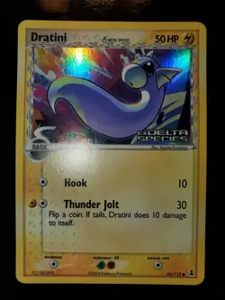 Dratini 65/113 Reverse Holo Stamp Pokemon TCG Card EX Delta Species Near Mint NM - Image 3