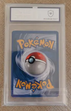 POKEMON CARD 2000 GAME BLASTOISE HOLO BASE SET 2 #2/130 GRADED MGC 8 - Image 2