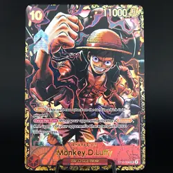 Monkey.D.Luffy ST10-006 PROXY CARD- ENGLISH- High Quality Texture - Image 1