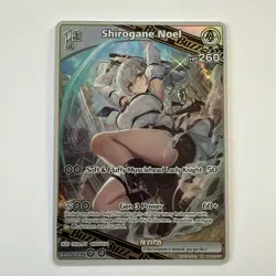 Hololive CARD GAME hBP02-017 Shirogane Noel RR Quintet Spectrum NM English - Image 1