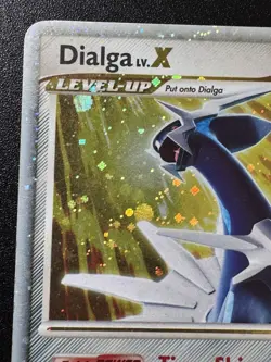 Dialga LV.X 105/106 D&P Great Encounters Pokemon Card Holo Foil Rare MP - Image 3