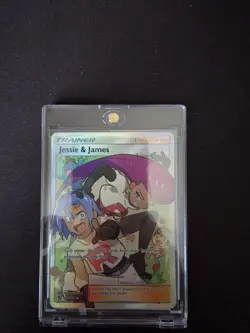 2019 Jesse And James Pokemon TCG Full Art Trainer Card 68/68 Hidden Fates NM - Image 2