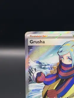 Pokemon TCG Grusha Full Art Trainer Paldea Evolved Holo Ultra Rare Card 253/193 - Image 2