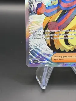 Pokemon TCG Grusha Full Art Trainer Paldea Evolved Holo Ultra Rare Card 253/193 - Image 3