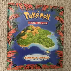 *NO CARDS* Pokemon SOUTHERN ISLANDS English BINDER ONLY - Image 1