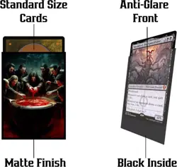 MTG (Vampire Ritual) - 100Ct Matte TCG Card Art Sleeves by - Image 3
