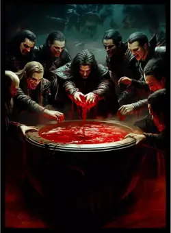 MTG (Vampire Ritual) - 100Ct Matte TCG Card Art Sleeves by - Image 5