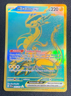 Miraidon ex 243/091 Paldean Fates Hyper Rare Pokemon TCG Card NM - Image 1