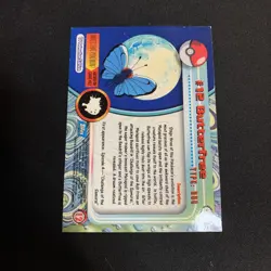 Topps Pokemon TV Animation Edition Series 1 Rainbow Foil #12 Butterfree Card NM - Image 2