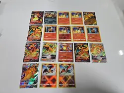 Lot Of 18 Charizard Pokemon Cards - Image 1