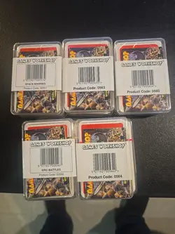 Lot Of 10 1994 Citadel Combat Cards 5 Different Decks With 2 Of Each Shown - Image 2