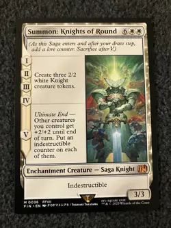 Magic The Gathering MTG - Summon: Knights of Round - Final Fantasy FIN - Image 1